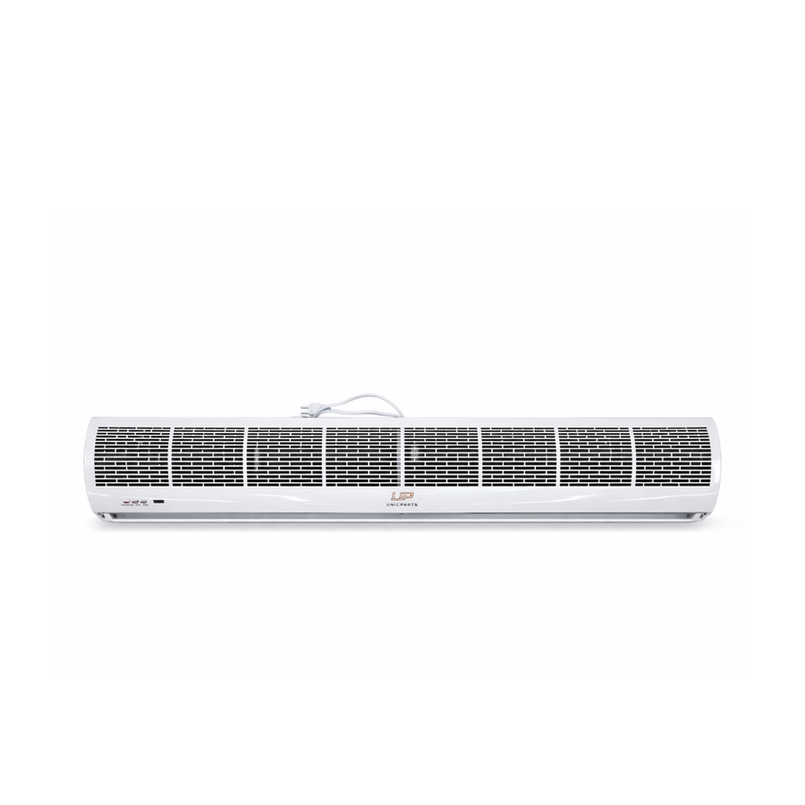 Cortina de Ar 120cm UP 220V com Controle Remoto Branca