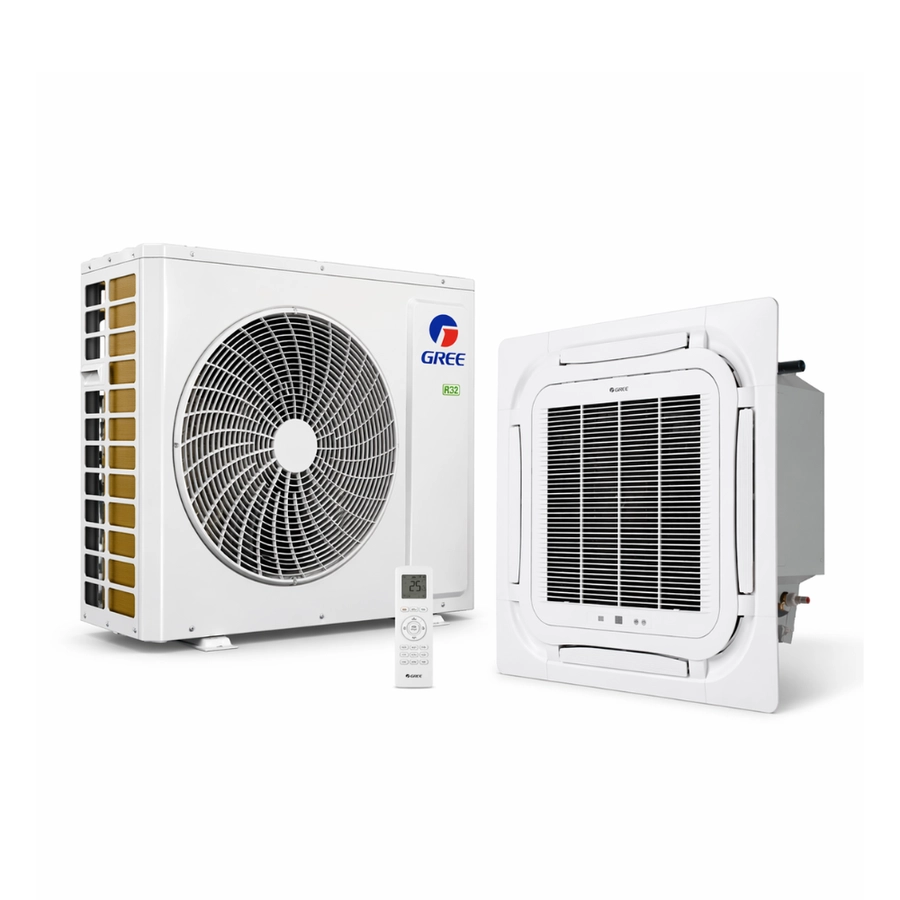 Ar-Condicionado Cassete 4 Vias Inverter 36000 BTUs Gree G-Prime Compact Só frio 220V