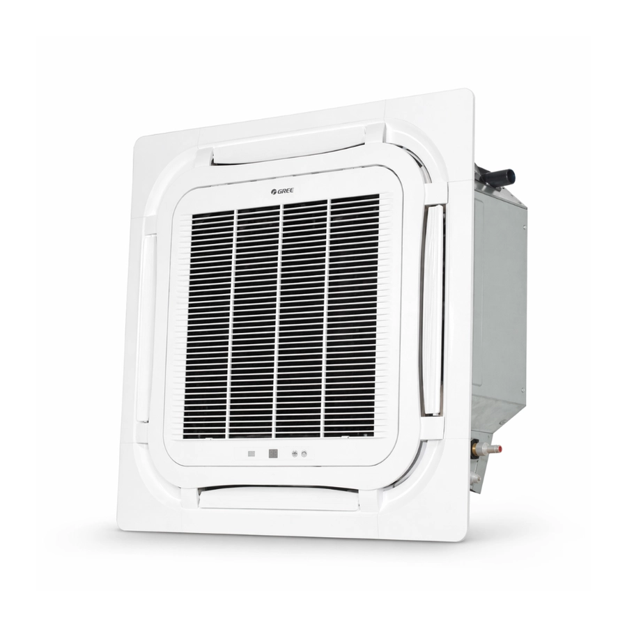 Ar-Condicionado Cassete 4 vias Inverter 56000 BTUs Gree G-prime Compact Só frio 220V GULD56T1/A-S