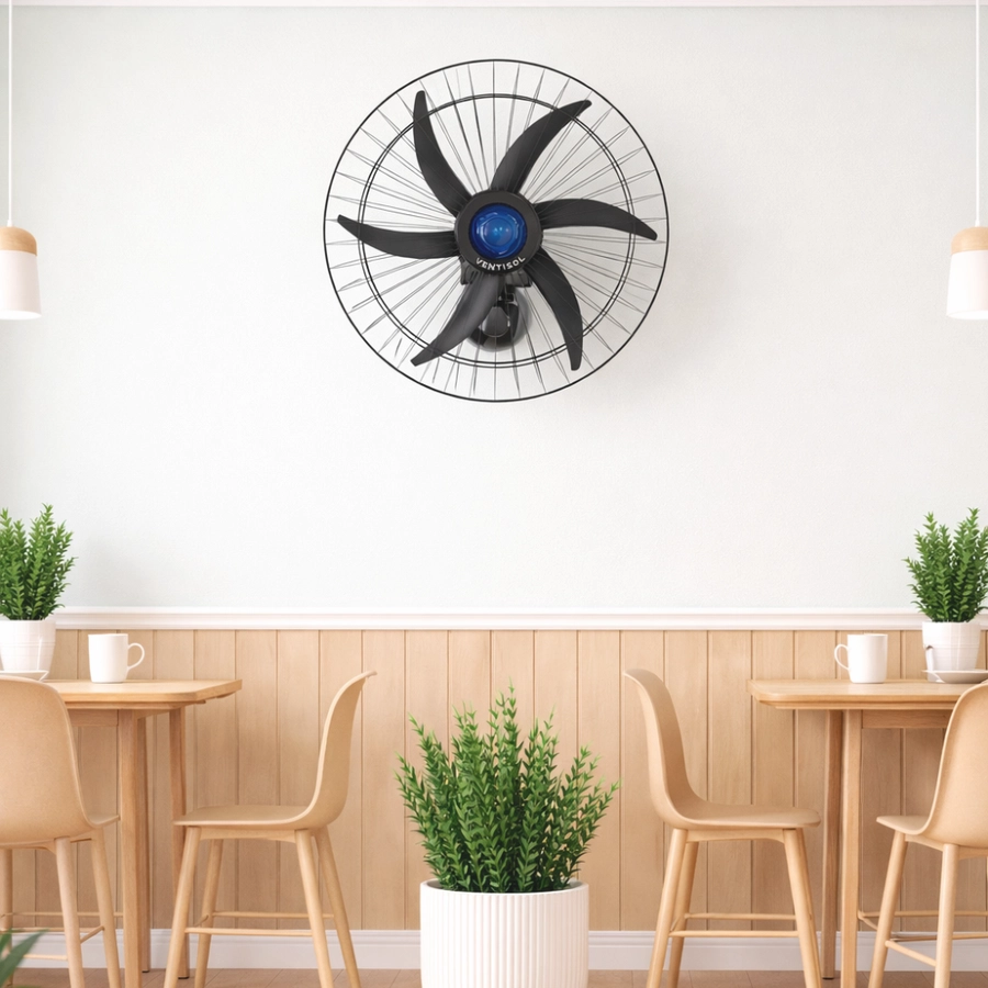 Ventilador de Parede 60cm Bivolt Ventisol Falcon Preto 14214