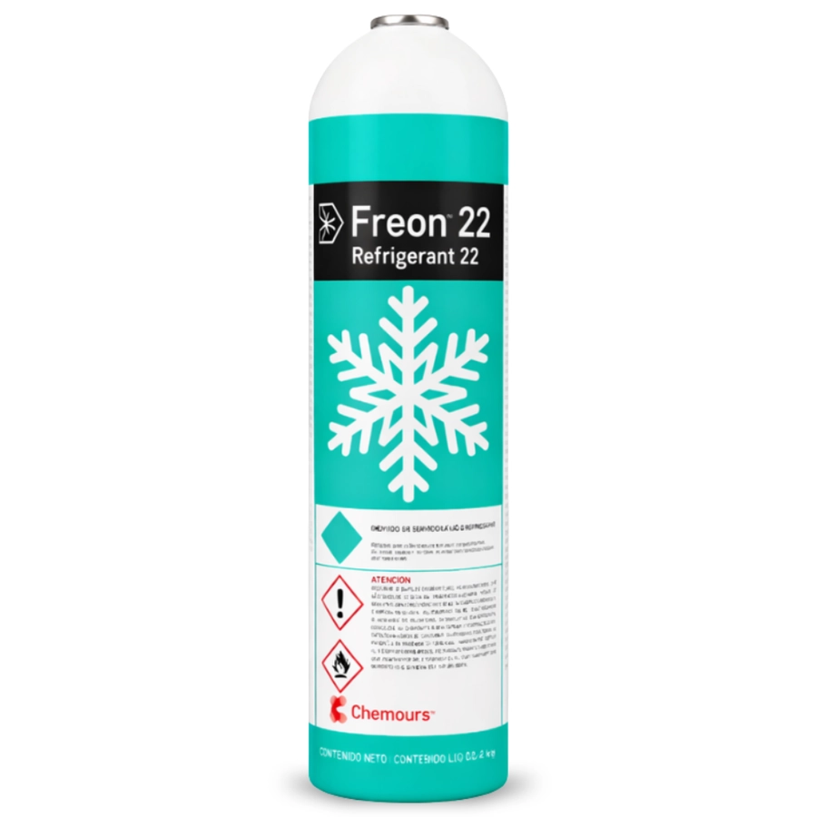 Gás Refrigerante R22 Chemours Lata 1kg