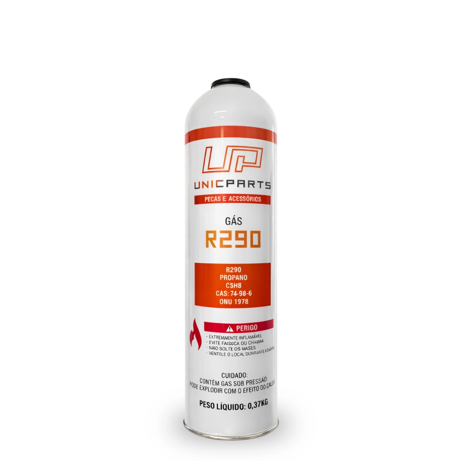 Gás Refrigerante R290 Propano 380g UP Lata