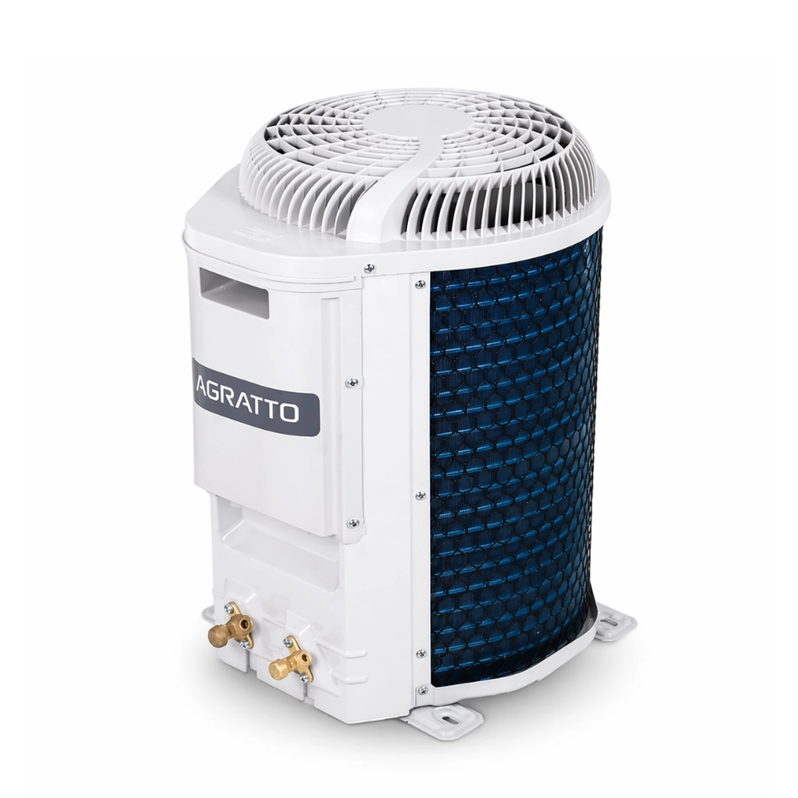 Ar-Condicionado Split Inverter 9000 BTUs Agratto Liv R32 220V Quente e Frio