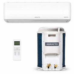 Ar-Condicionado Split Inverter 9000 BTUs Agratto Liv R32 220V Quente e Frio