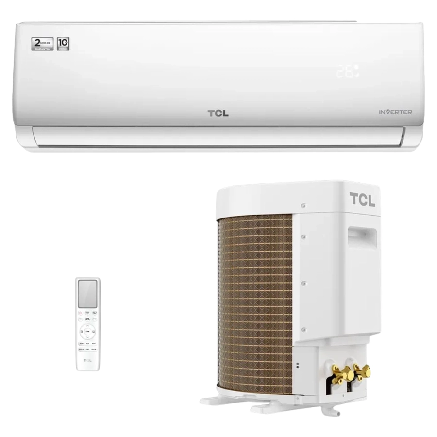 Ar-Condicionado Split Inverter TCL 12000 BTUs Só Frio 220V Modelo Barril