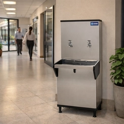 Bebedouro Industrial 50L Inox com Purificador 2 Torneiras Knox