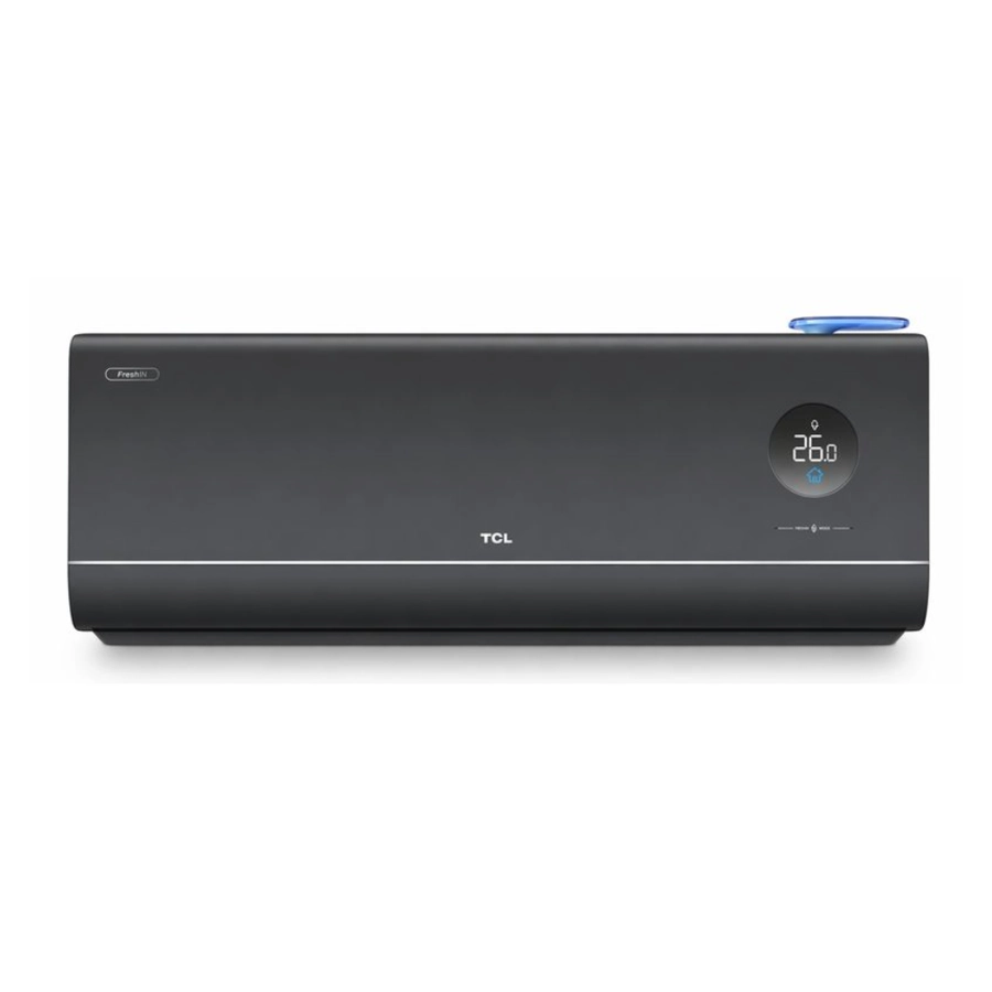 Ar-Condicionado Split Hi-Wall TCL FreshIN 3.0 Black Inverter 12000 BTUs Só Frio 220V