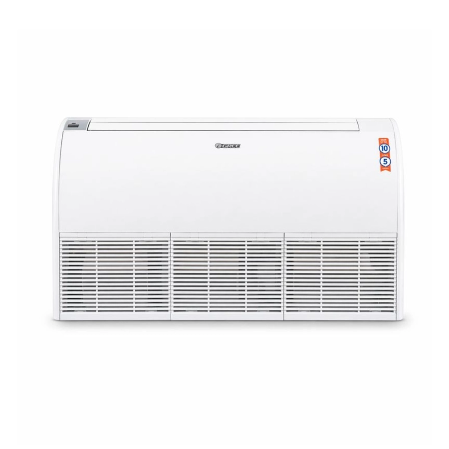 Ar-Condicionado Piso Teto Inverter Gree G-Prime Compact 36000 BTUs Só Frio 220V