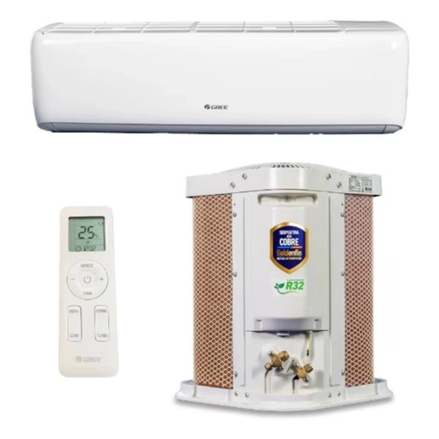 Ar-Condicionado Split HW Gree Classic Inverter 18000 BTUs Só Frio 220V