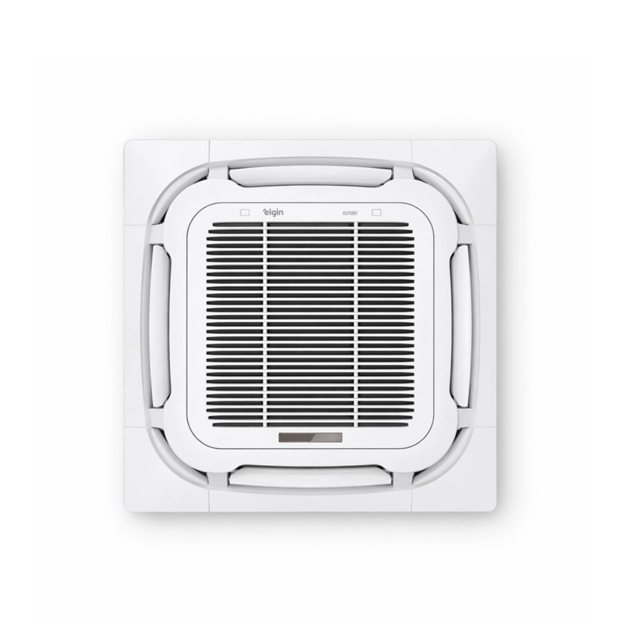 Ar-Condicionado Cassete 4 Vias Inverter Elgin Plus 58000 BTUs Só Frio R32 220V