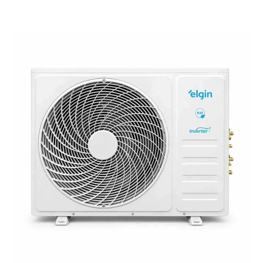 Ar-Condicionado Multi Split Inverter Elgin 18000 BTUs (2x Evaporadoras 12000 BTUs) Quente e Frio 220V