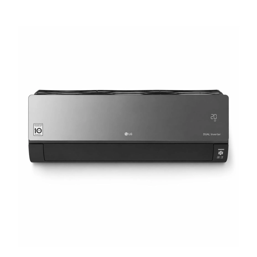 Ar-Condicionado Multi Split Inverter LG 18000BTUs (1x Evap HW 9000 + 1x Evap HW 12000) Quente e Frio 220V