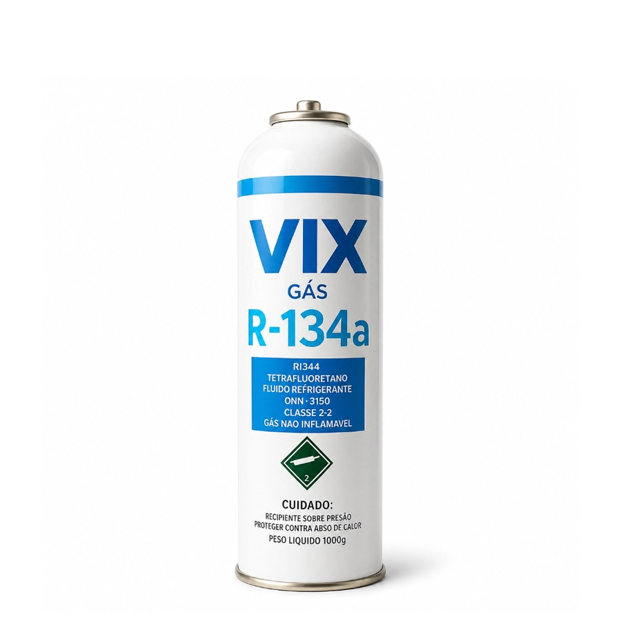 Gás Refrigerante R134A 750g VIX Lata