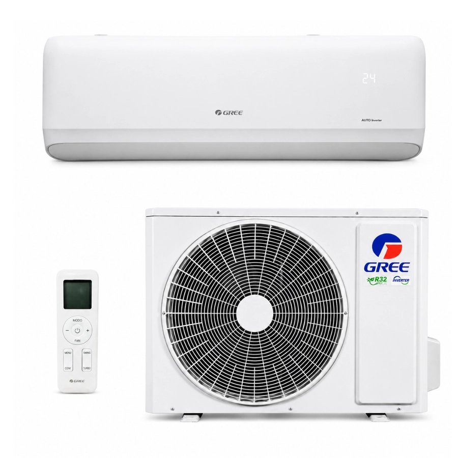 Ar Condicionado Split Hi Wall Inverter Gree G-Side 12000 BTUs Frio 220V