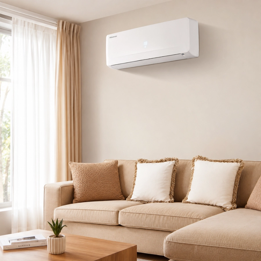 Ar Condicionado Split Hi Wall Inverter Hisense 9000 BTUs Frio 220V Wi-Fi R32