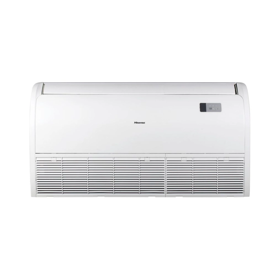 Ar-Condicionado Piso Teto Hi-Wall Inverter Hisense 55000 BTUs Quente e Frio R32 220V Wi-Fi