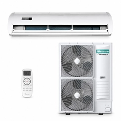 Ar-Condicionado Piso Teto Hi-Wall Inverter Hisense 55000 BTUs Quente e Frio R32 220V Wi-Fi