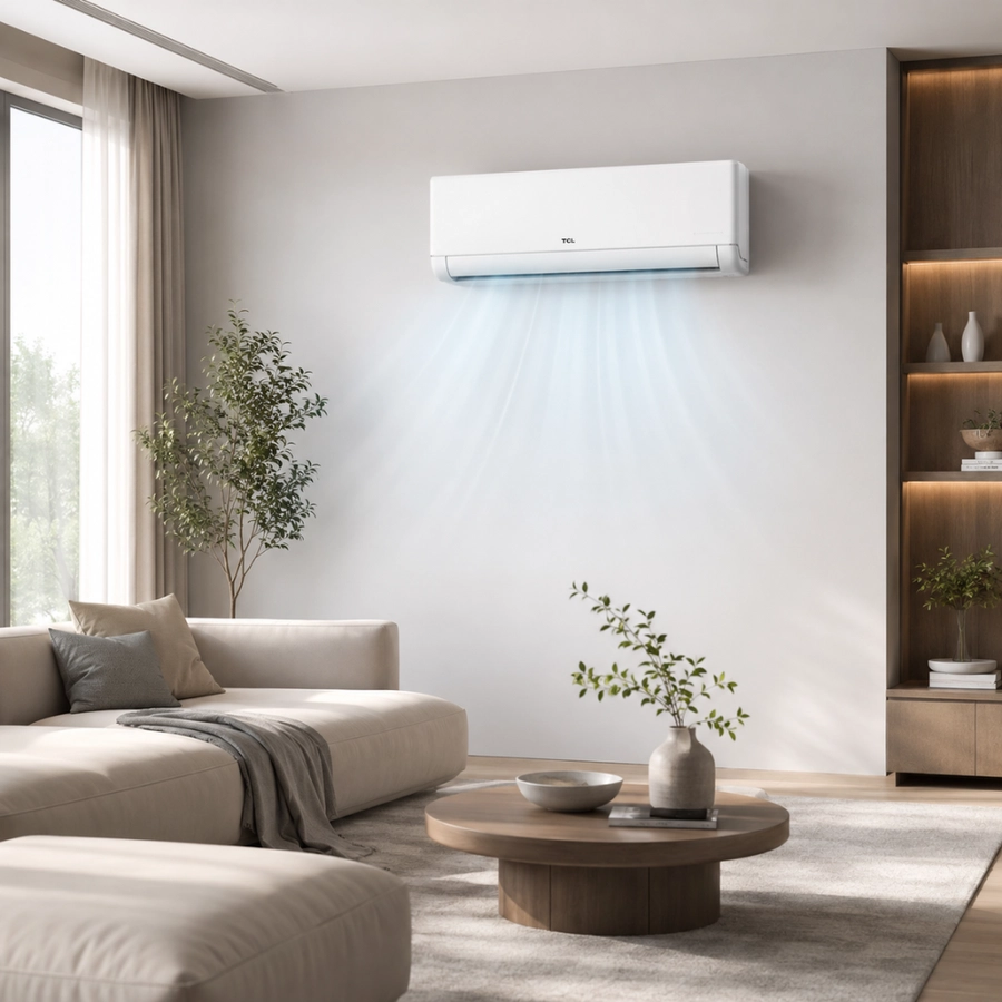Ar-Condicionado Split Hi-Wall Inverter TCL BreezeIN AI 9000 BTUs Quente e Frio 220V Wi-Fi R32
