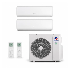 Ar-Condicionado Multi Split Inverter Gree G-Max 24000 BTUs (2x Evap HW 12000 BTUs) Quente e Frio 22V