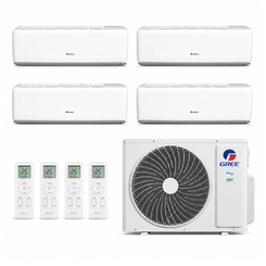 Ar Condicionado Multi Split Inverter Gree G-Max 36000 BTUs (4x Evap HW 12000 BTUs) Quente e Frio Até 4 Ambientes 220V