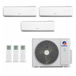 Ar Condicionado Multi Split Inverter Gree G-Max 24000 BTUs (3x Evap HW 12000 BTUs) Quente e Frio Até 3 Ambientes 220V