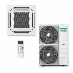 Ar-Condicionado Cassete 4 Vias Inverter Hisense 36000 BTUs Só Frio R32 220V Wi-Fi