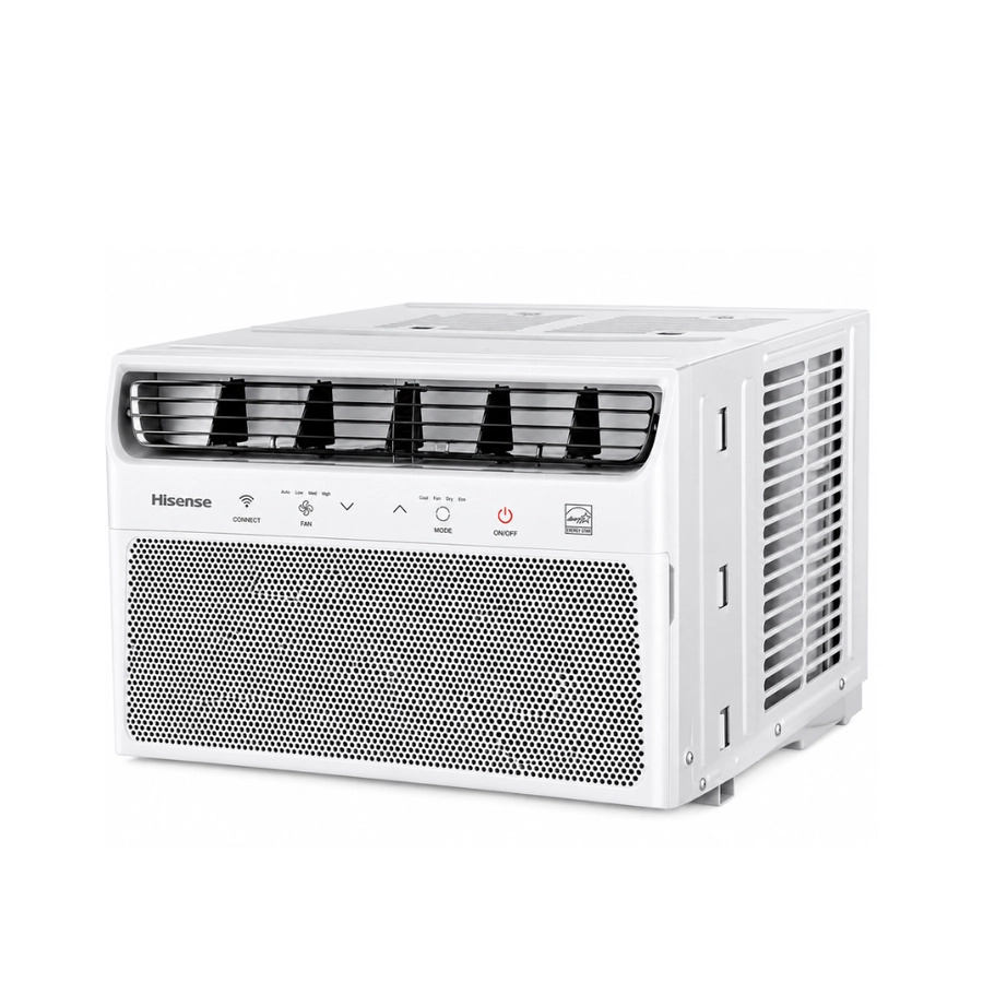 Ar-Condicionado de Janela Hisense 8500 BTUs Só Frio R32 127V Wi-Fi