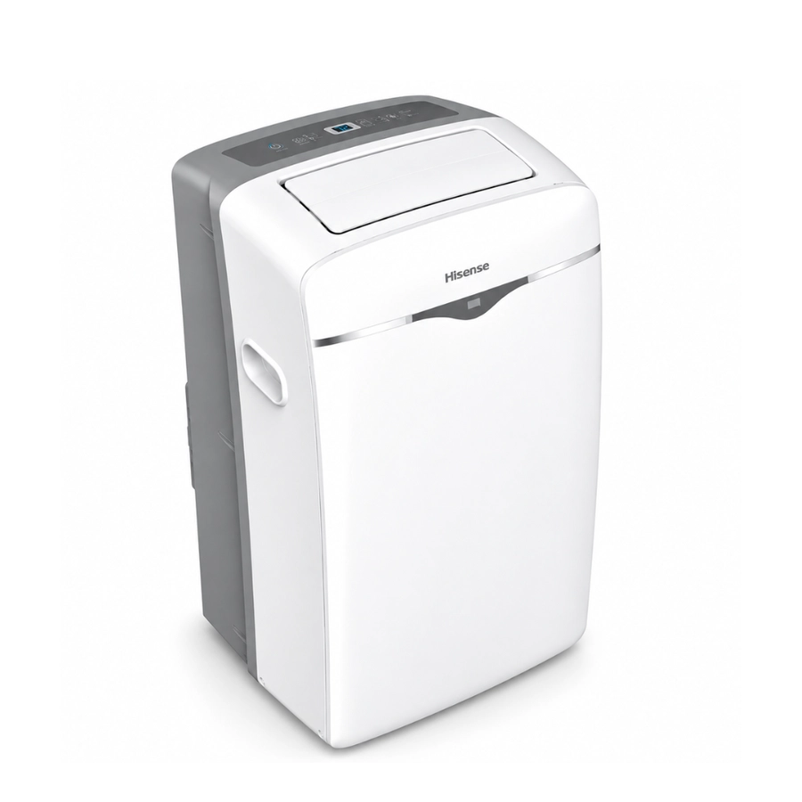 Ar-Condicionado Portátil Hisense 12000 BTUs Só Frio R32 127V Wi-Fi