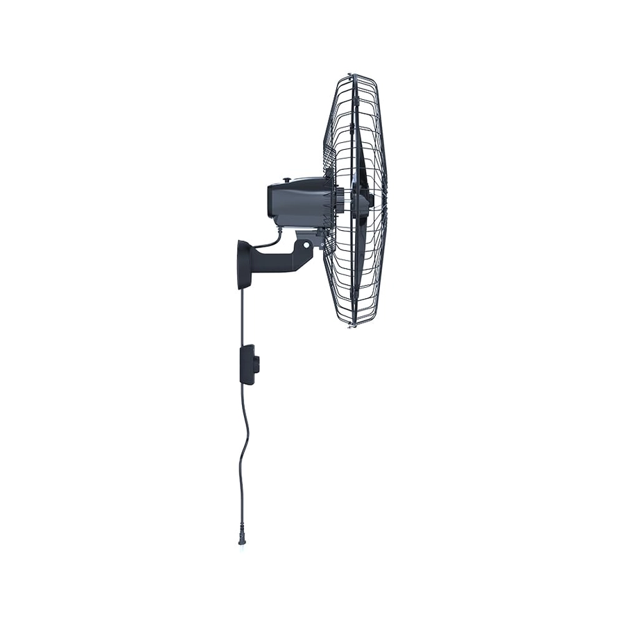 Ventilador De Parede Ventisol Oscilante 60cm Bivolt Preto