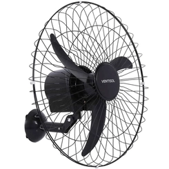 Ventilador De Parede Ventisol Oscilante 60cm Bivolt Preto