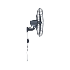Ventilador De Parede Ventisol Oscilante 60cm Bivolt Preto