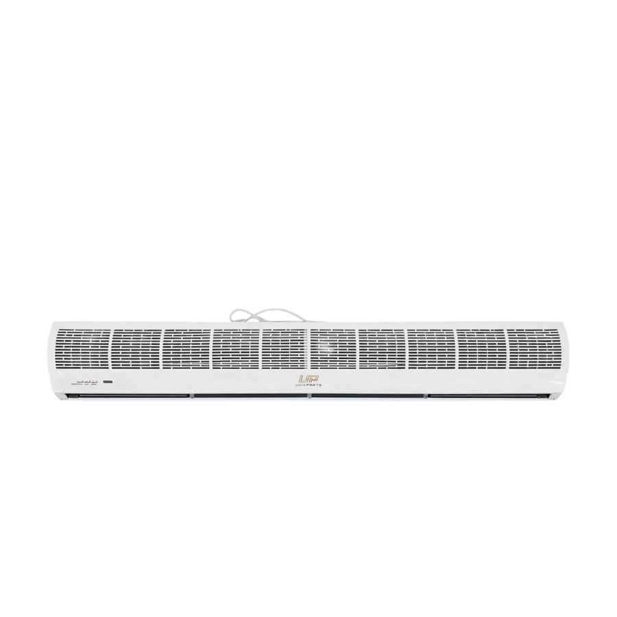 Cortina de Ar 150cm UP 220V com Controle Remoto Branca
